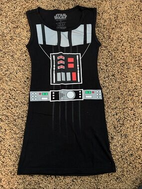 Star Wars Darth Vader Black Bodycon Dress